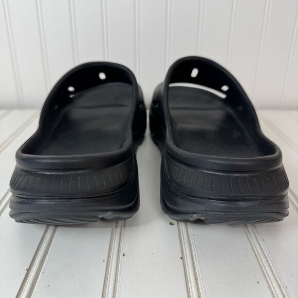 Hoka Black Sandals with Contoured Footbed and Ventilation - Picture 4 of 10